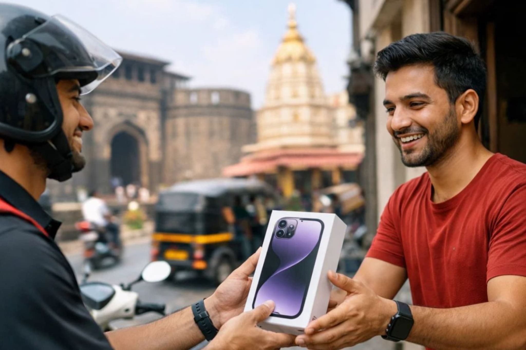 पुण्यात नवा, कोरा iPhone 17 फक्त 180 सेकंदांत घरात; फास्ट डिलिव्हरी झाला रेकॉर्ड