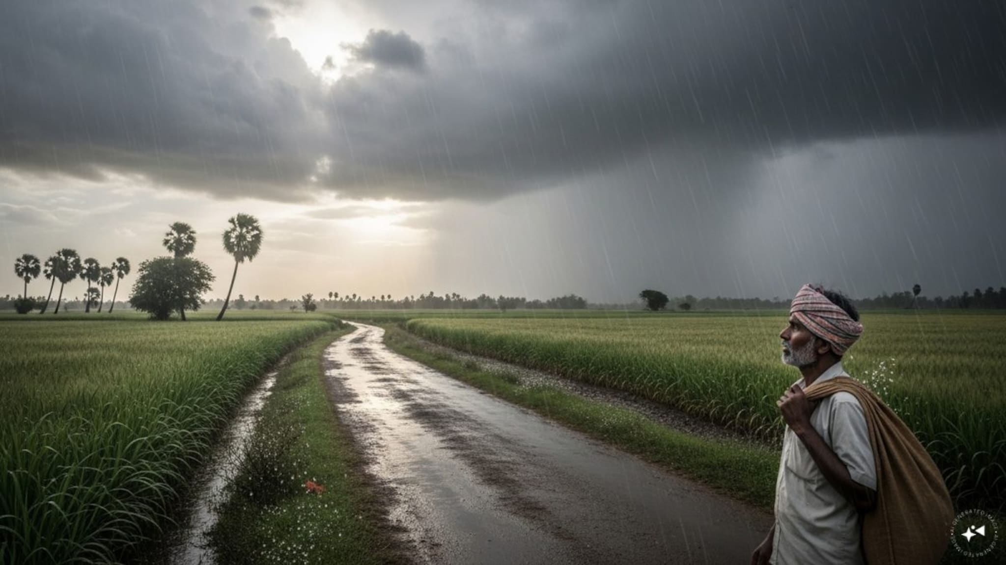 उत्तर भारतात हवामानाचा यू-टर्न! थंडी गेली पण पावसाने धास्ती वाढवली