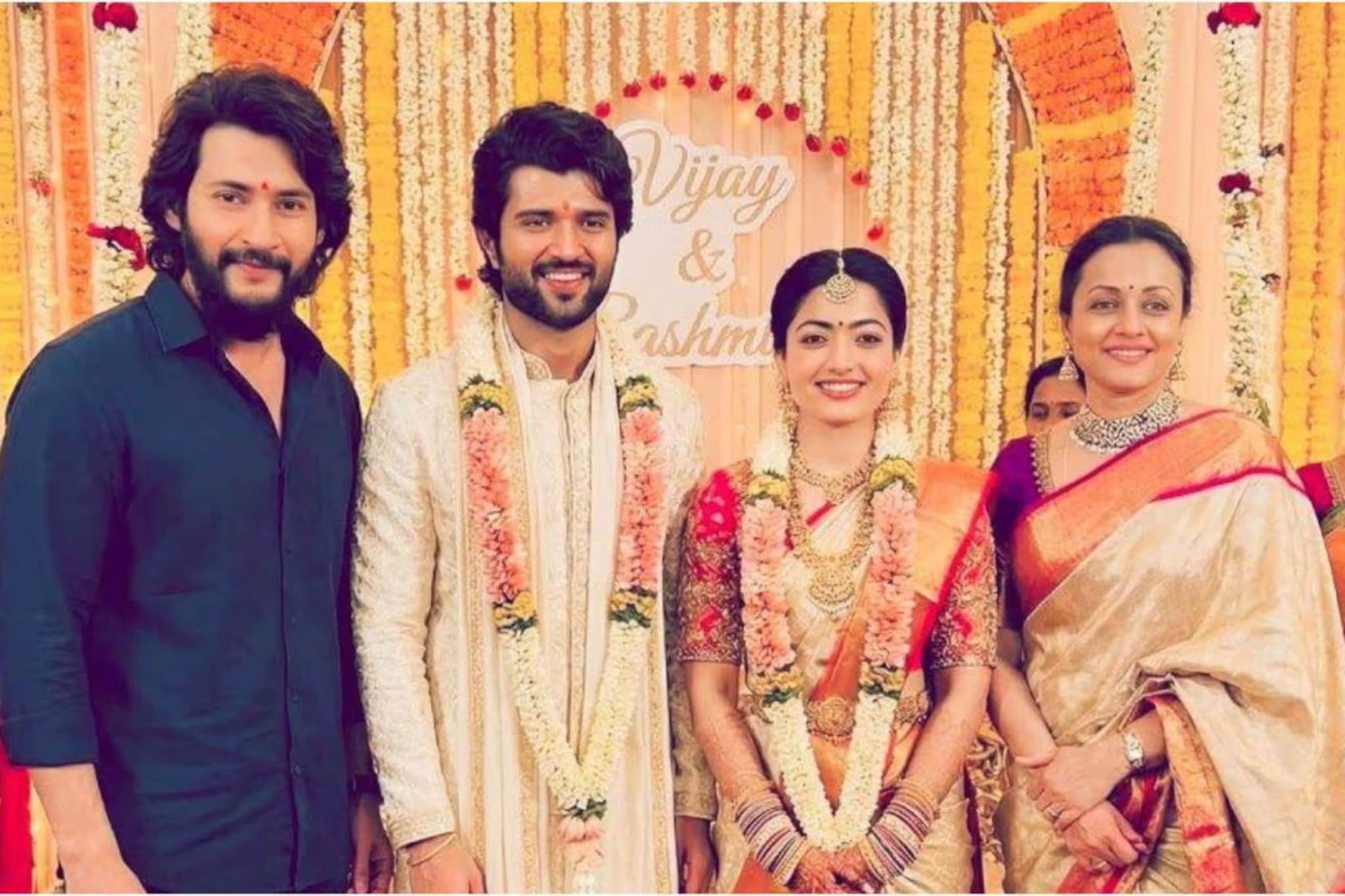 विजय देवरकोंडा आणि रश्मिकाने उरकलं लग्न? गळ्यात हार घातलेले दोघांचे फोटो Viral