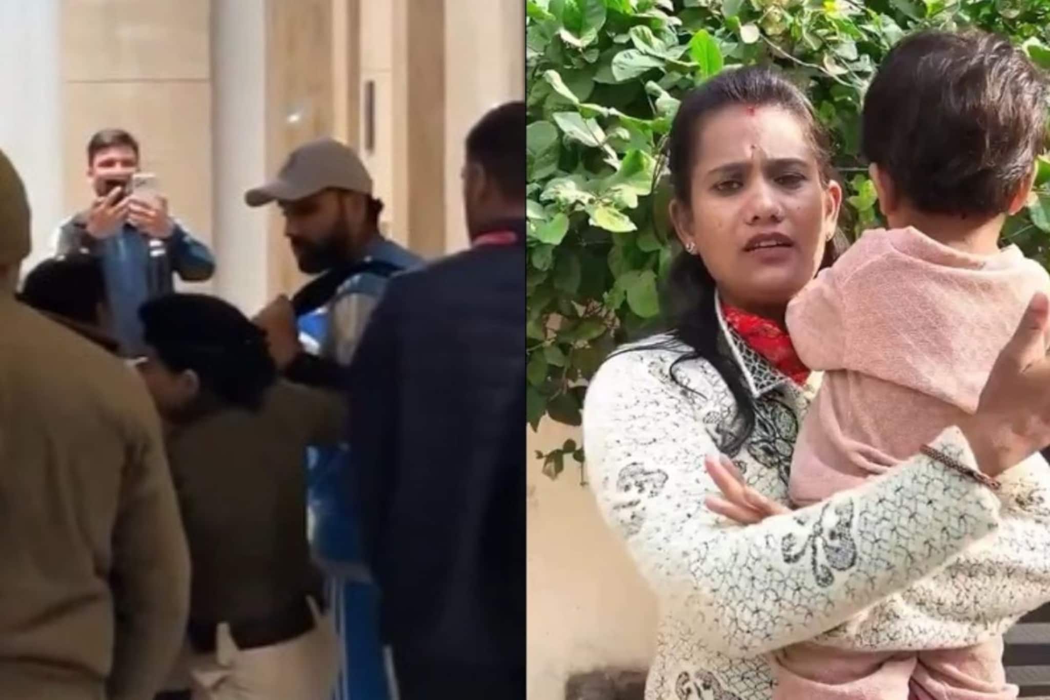 मुलीचा जीव वाचवण्यासाठी रोहित शर्माचा हात पकडला, डोळ्यात पाणी आणणारी करुण कहाणी