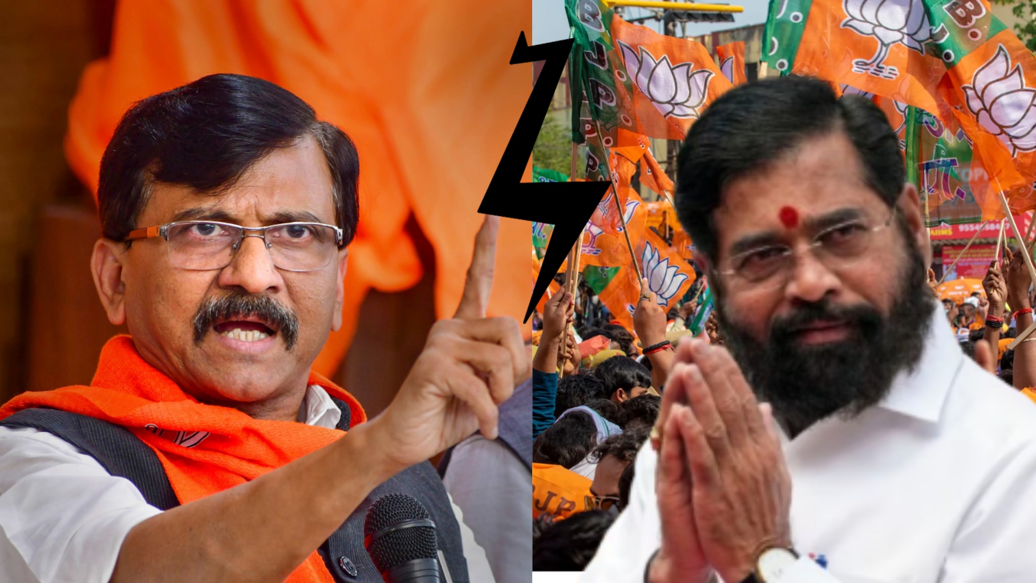 एकनाथ शिंदे जयचंद, तर भाजपच्या १०० पिढ्यांची हिंमतच...  संजय राऊतांनी सगळंच काढलं, VIDEO