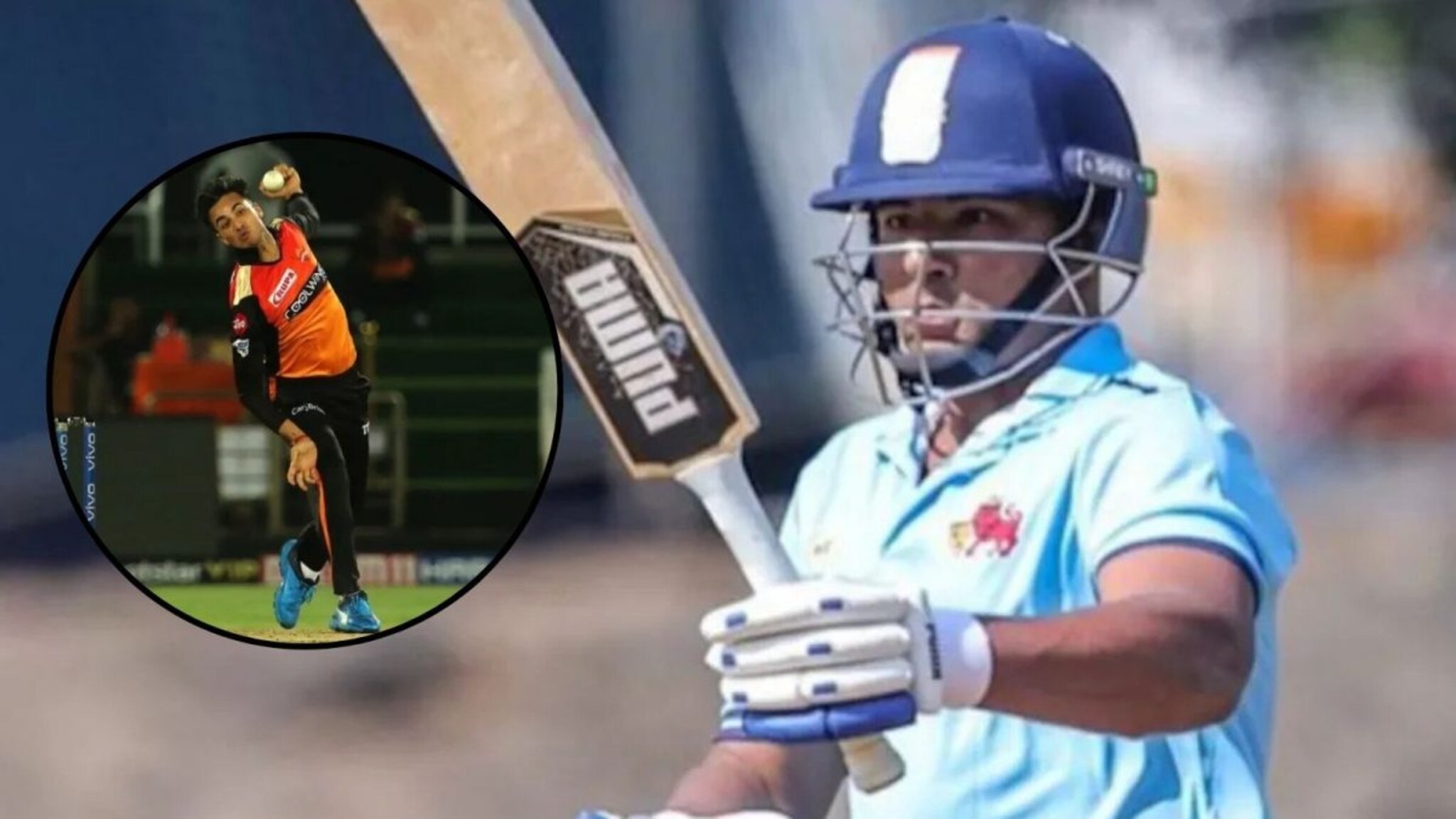 Sarfaraz Khan :  6,4,6,4,6,4... अभिषेक दुसऱ्यांसोबत करतो तेच त्याच्यासोबत झालं, सरफराजने एका ओव्हरमध्येच तारे दाखवले!