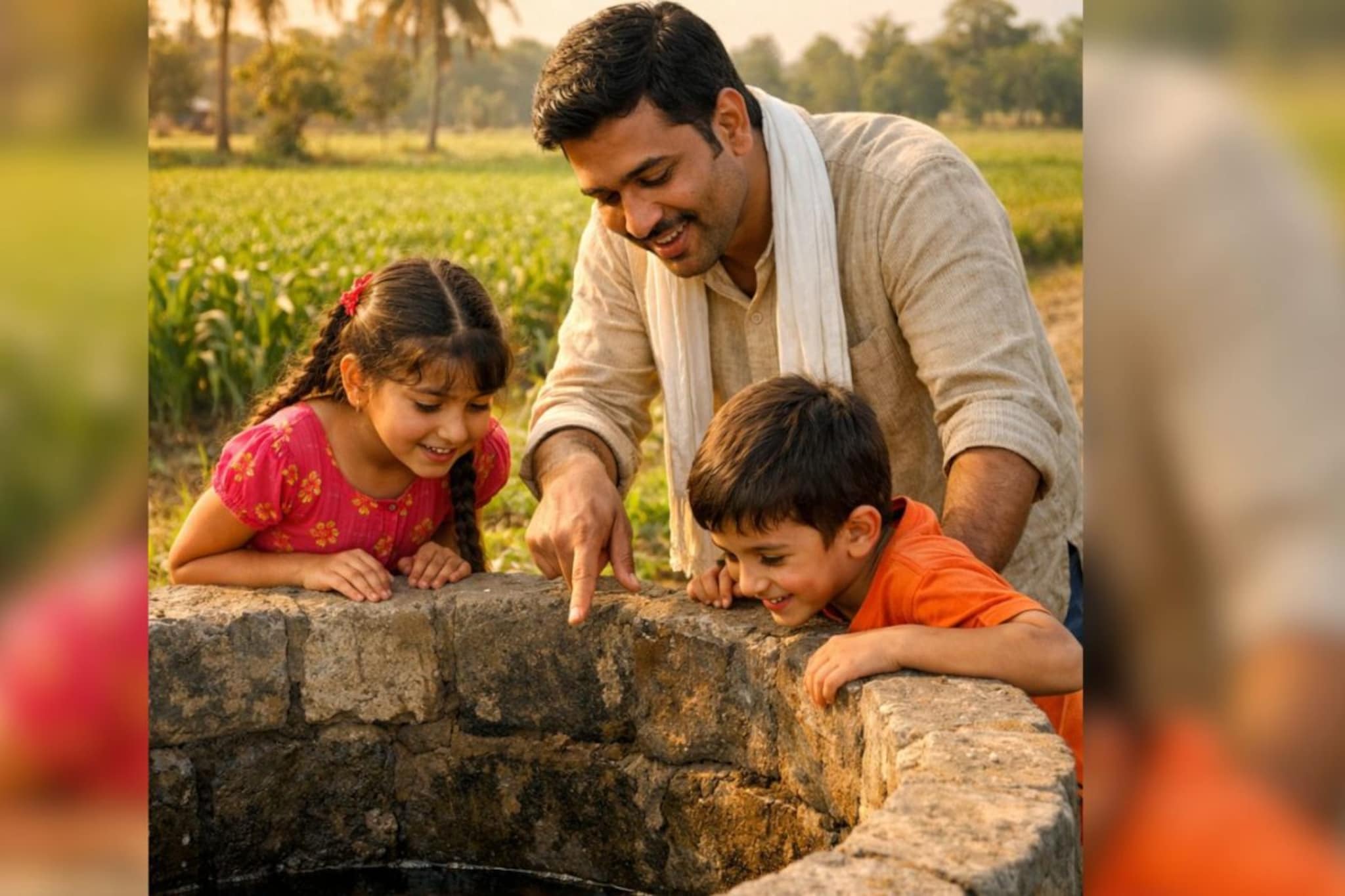 करमाळ्यात बापाचं हैवानी कृत्य; जुळ्या मुलांना विहिरीत ढकललं, नंतर असं काही केल