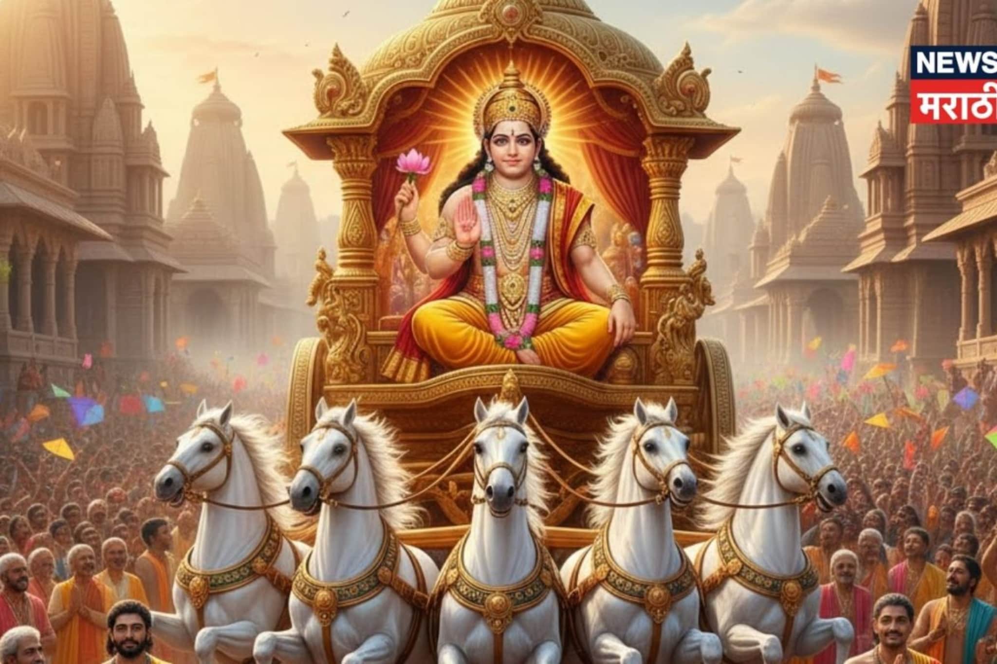 आज रथसप्तमी, 'ही' एक चूक टाळाच, 'या' खास उपायांनी होतील सर्व अडथळे दूर! आज रथसप्तमी, 'ही' एक चूक टाळाच, 'या' खास उपायांनी होतील सर्व अडथळे दूर!