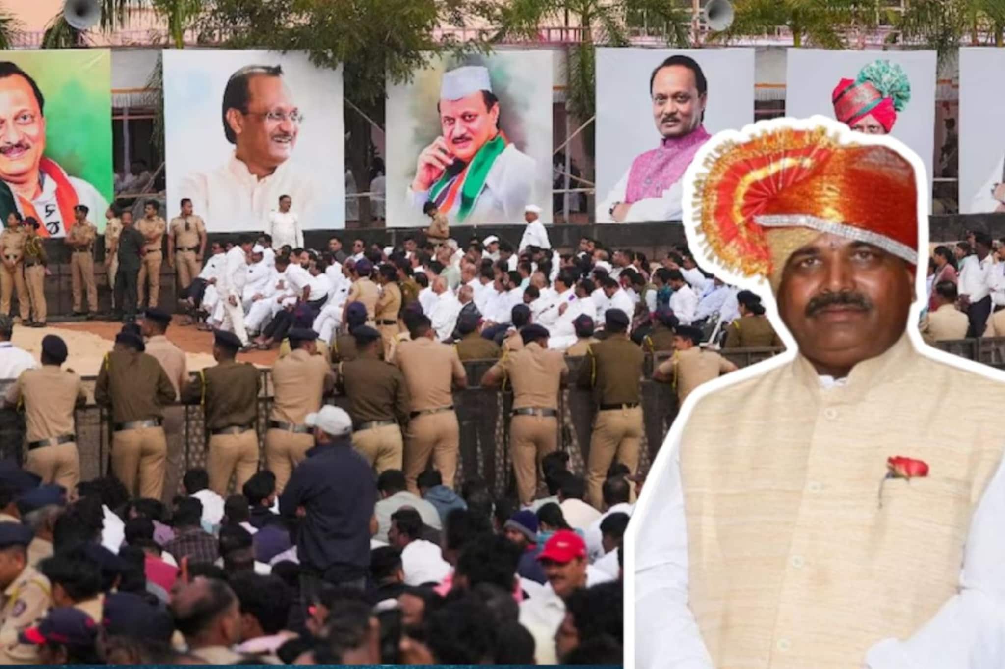 अजित पवारांच्या निधनाची बातमी समजली, कट्टर कार्यकर्ता कोसळला,हार्ट अटॅकने मृत्यू