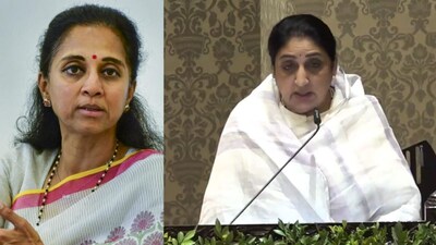 Sunetra Pawar Becomes Deputy CM; Supriya Sule's 'Ramkrishna Hari' Reaction