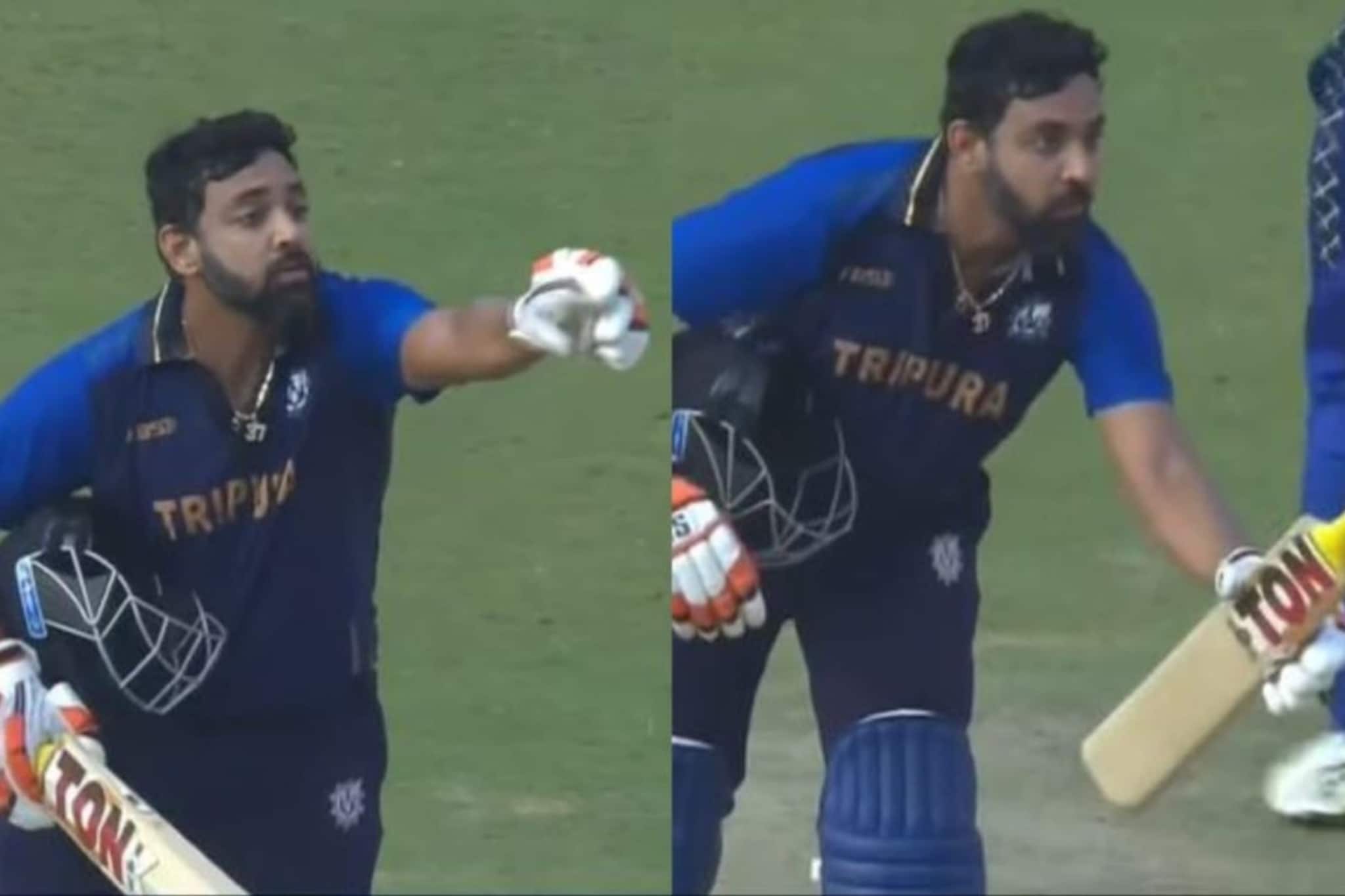 रायजिंग स्टारच्या डोक्यात हवा गेली! RCB च्या खेळाडूचं घाणेरडं सेलिब्रेशन, Video