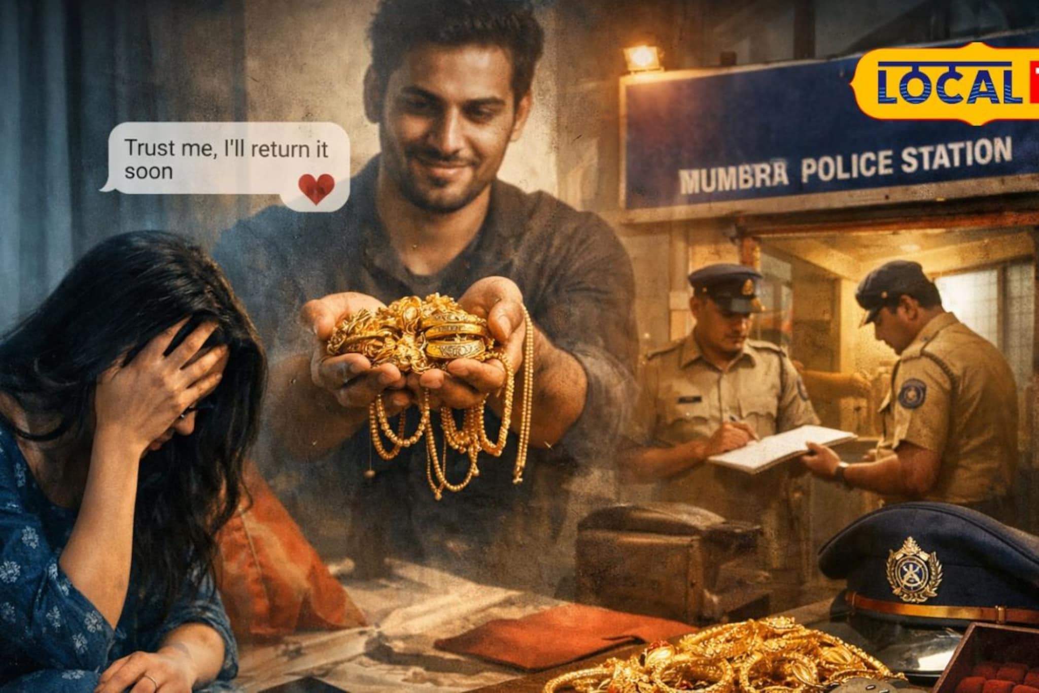 ऑनलाईन ओखळीतून प्रेमात पडली, घरातच चोरी केली अन्..., तरुणी फसली कुठं?