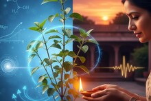 संंध्याकाळी तुळशीसमोर दिवा का लावला जातो? केवळ धर्म नाही, यामागे दडलंय मोठं शास्त्रीय कारण