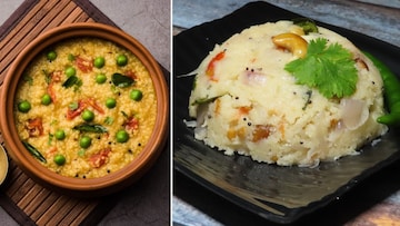 दलिया की उपमा, वजन कमी करण्यासाठी नाश्त्यात काय खावं? योग्य निवडीने होईल फायदा.. दलिया की उपमा, वजन कमी करण्यासाठी नाश्त्यात काय खावं? योग्य निवडीने होईल फायदा..