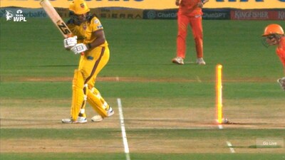 kiran navgire stumped out