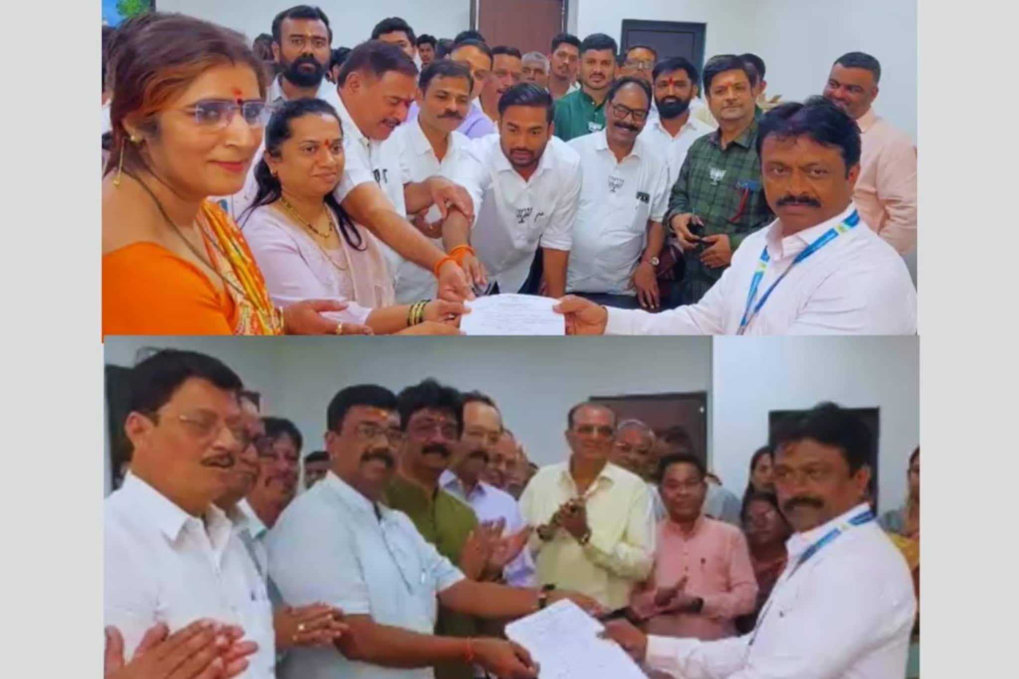 हितेंद्र ठाकुरांच्या बविआसह भाजपकडून अर्ज दाखल, महापौर-उप महापौरपदी कुणाची वर्णी