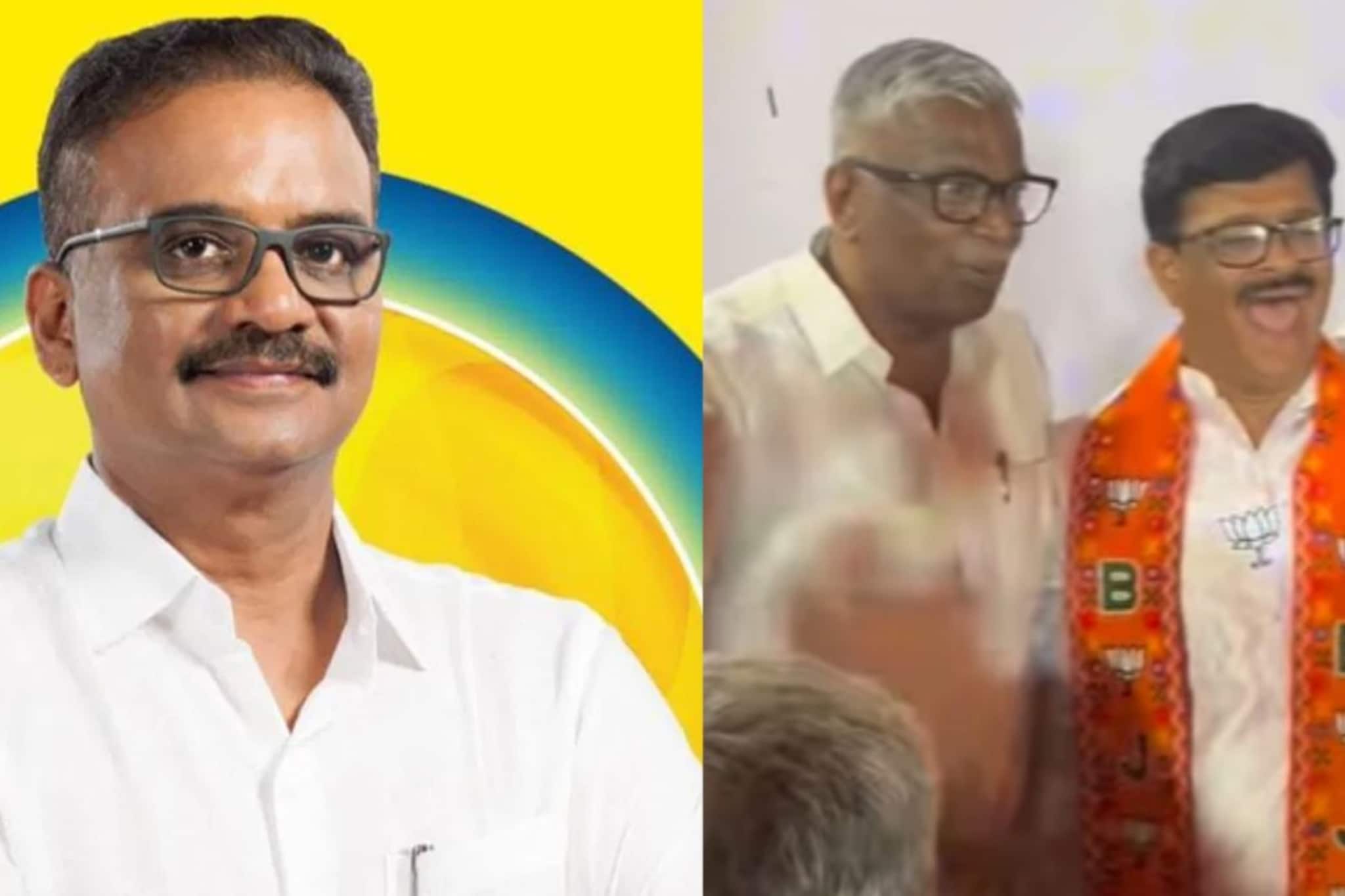 प्रचाराला काही तास उरले असताना हितेंद्र ठाकूरांसोबत दगाफटका, बडा नेता भाजपच्या र प्रचाराला काही तास उरले असताना हितेंद्र ठाकूरांसोबत दगाफटका, बडा नेता भाजपच्या र