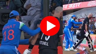 virat kohli pushed deryl mitchell
