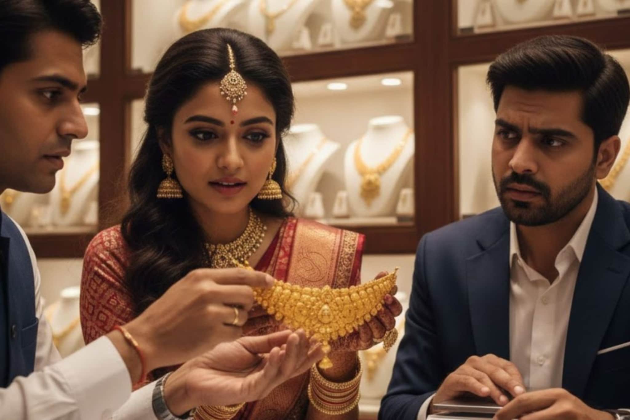 लग्नासाठी सोनं घेताना 90 टक्के लोक करतात 'या' चुका; तुम्ही त्या करत नाही ना? लग्नासाठी सोनं घेताना 90 टक्के लोक करतात 'या' चुका; तुम्ही त्या करत नाही ना?