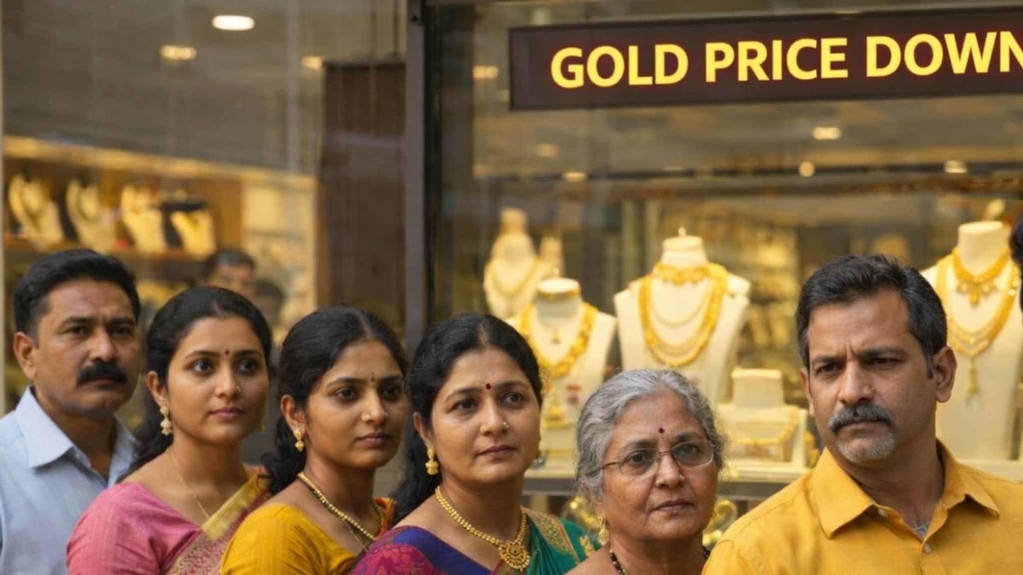 Gold Sale: येथे सोनं विकण्यासाठी रांगेत उभे आहेत लोक! सोन्याचे भाव कोसळणार?