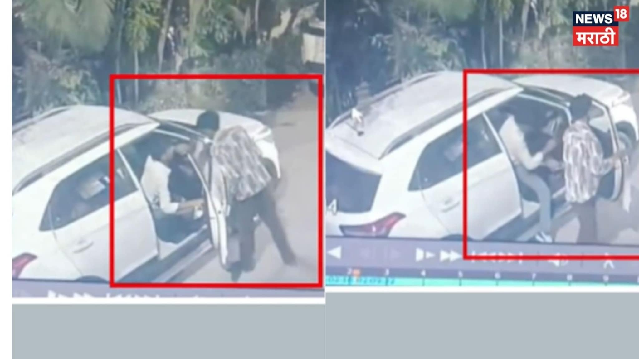 Video: दोन मिनिटात लाखोंच्या दोन कार लंपास , संपूर्ण घटना cctv मध्ये कैद 