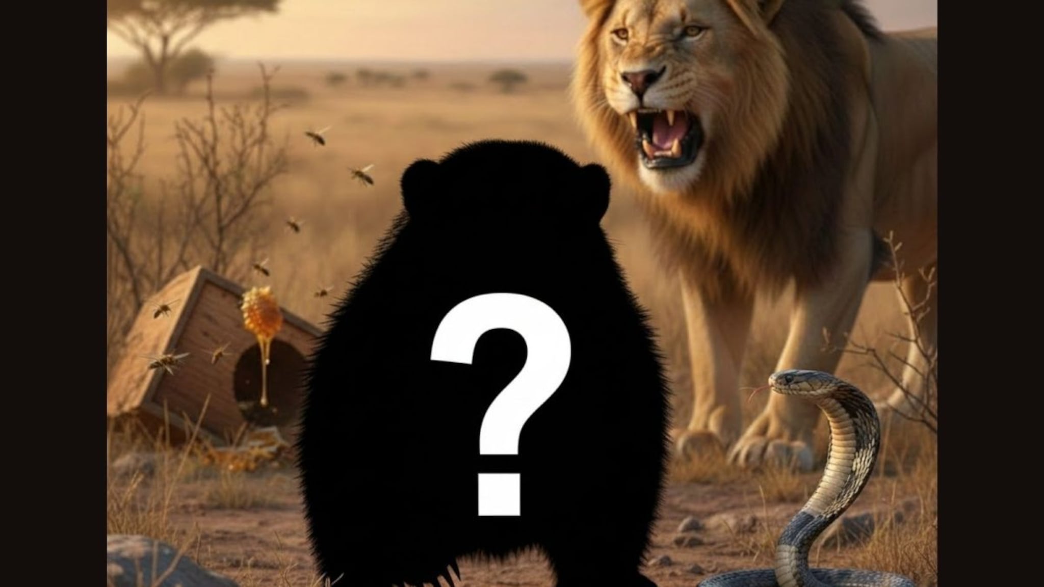 GK : तो ना वाघाला घाबरत ना सिंहाला, सापाच्या विषाचाही होत नाही परिणाम; कोण आहे जगातील सर्वात धाडसी जीव?