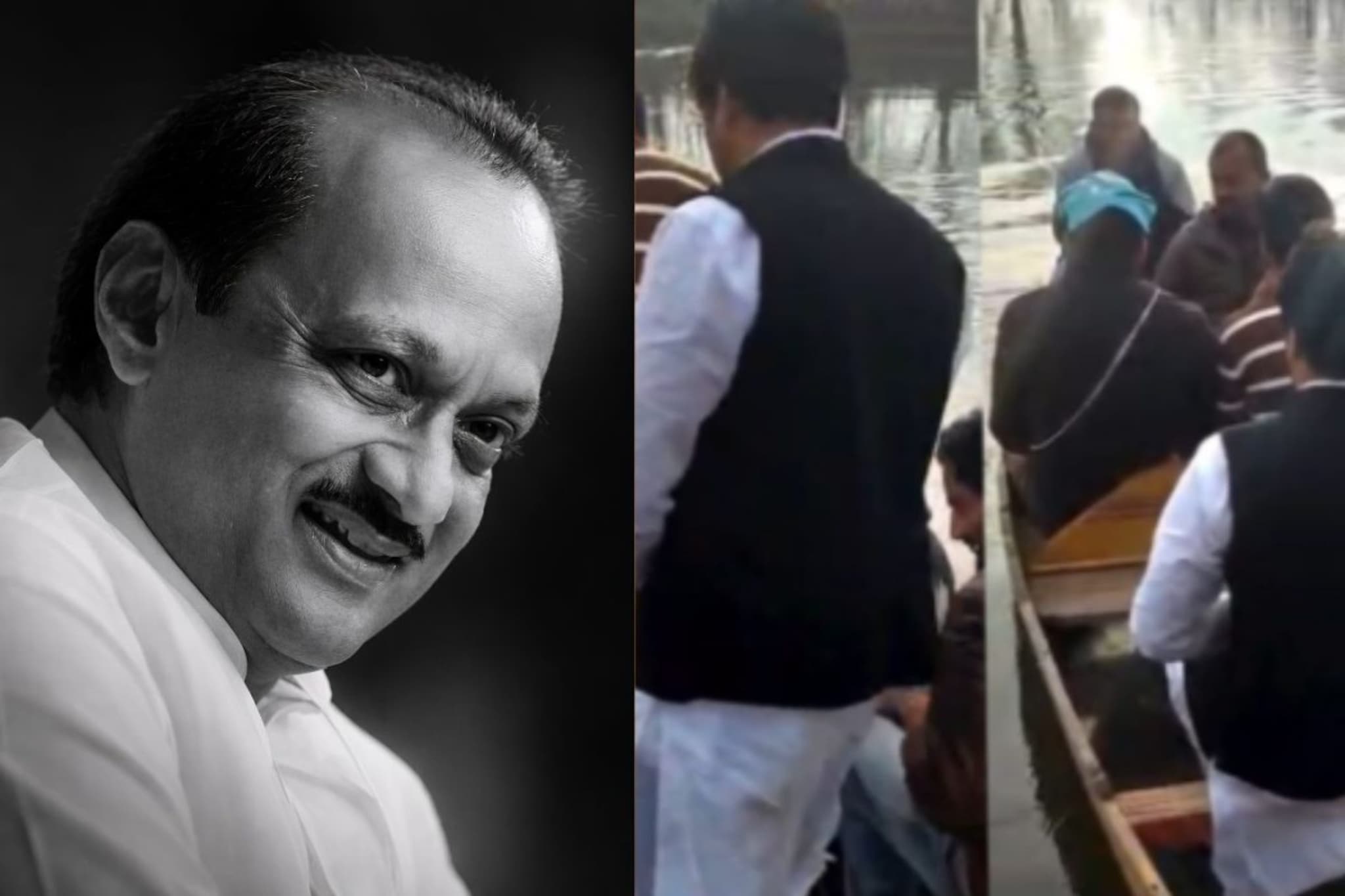 काश्मीरमध्ये सिंधू-झेलम नद्यांच्या पवित्र संगमावर अजितदादांच्या अस्थींचे विसर्जन