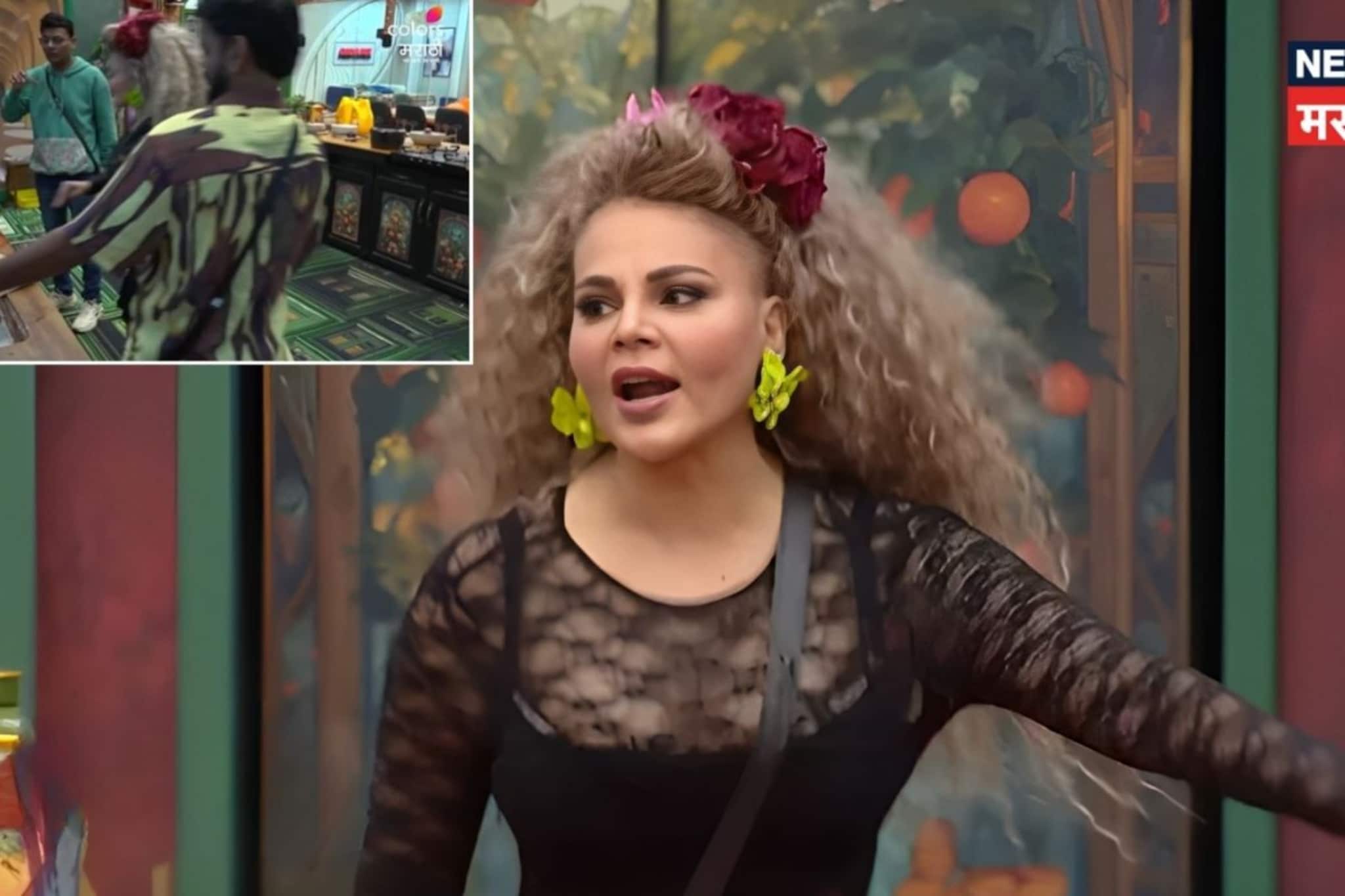 'बिग बॉस मराठी' च्या घरात राखी सावंतने केली तोडफोड; घाण पाहून भडकली ड्रामा क्वीन