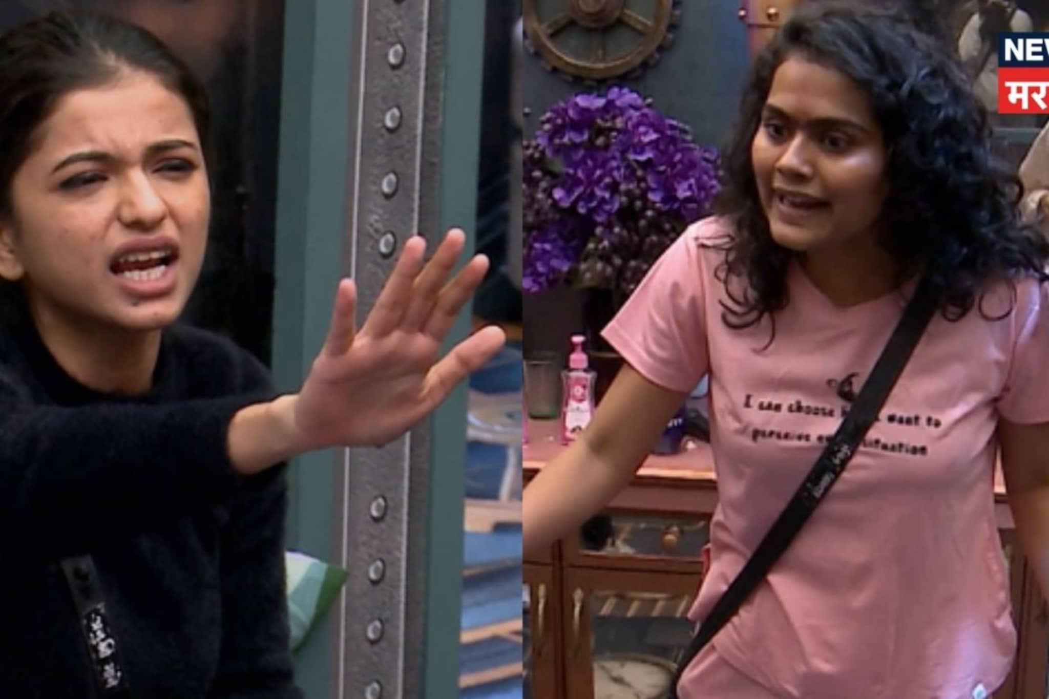 अगं ए फुसके, बिनडोक, बावळट! 'बिग बॉस'च्या घरात रुचिता, अनुश्रीमध्ये 'टोळी'युद्ध