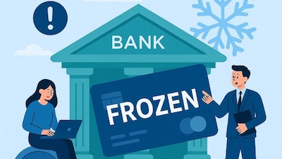 बँक अकाउंट फ्रीज 