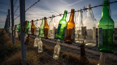 भारत की सीमा सुरक्षा: खाली कांच की बोतलें निभाती हैं महत्वपूर्ण भूमिका