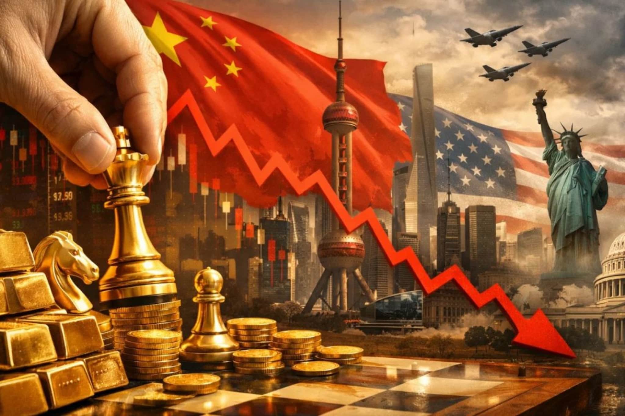 चीनचा सोन्यावर मोठा 'डाव', गोल्ड मार्केट अस्थिर; गुंतवणूकदारांसाठी धोक्याचा इशारा, जगाची नजर अमेरिकेवर