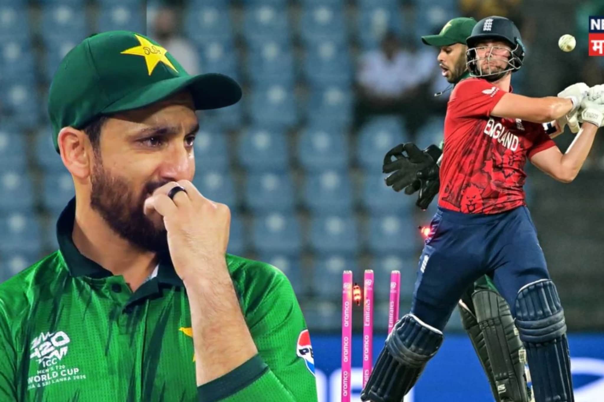 ENG vs PAK : 19 व्या ओव्हरला ट्विस्ट, मॅच हातात आली; सलमान आगाची एक चूक अन्... ENG vs PAK : 19 व्या ओव्हरला ट्विस्ट, मॅच हातात आली; सलमान आगाची एक चूक अन्...