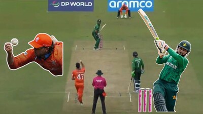फहीम अशरफ का 'या अल्लाह' पल: कैसे एक छूटे कैच ने पाकिस्तान को नीदरलैंड के खिलाफ बचाया.