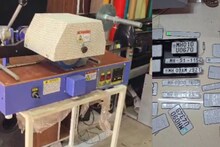 HSRP नंबर प्लेटचा नवीन Scam; 4 लाखांच्या मुद्देमालासह चक्क कारखानाच जप्त, पोलिसांची मोठी कारवाई