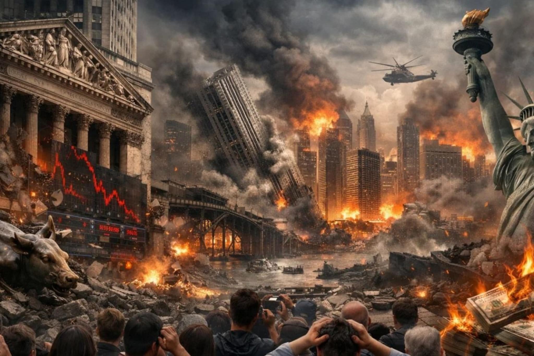 नव्या भविष्यवाणीने जग हादरलं, अमेरिका तर सावरणार नाही; वाक्य ऐकून घाम सुटेल, इतिहासातील सर्वात मोठं आर्थिक संकट