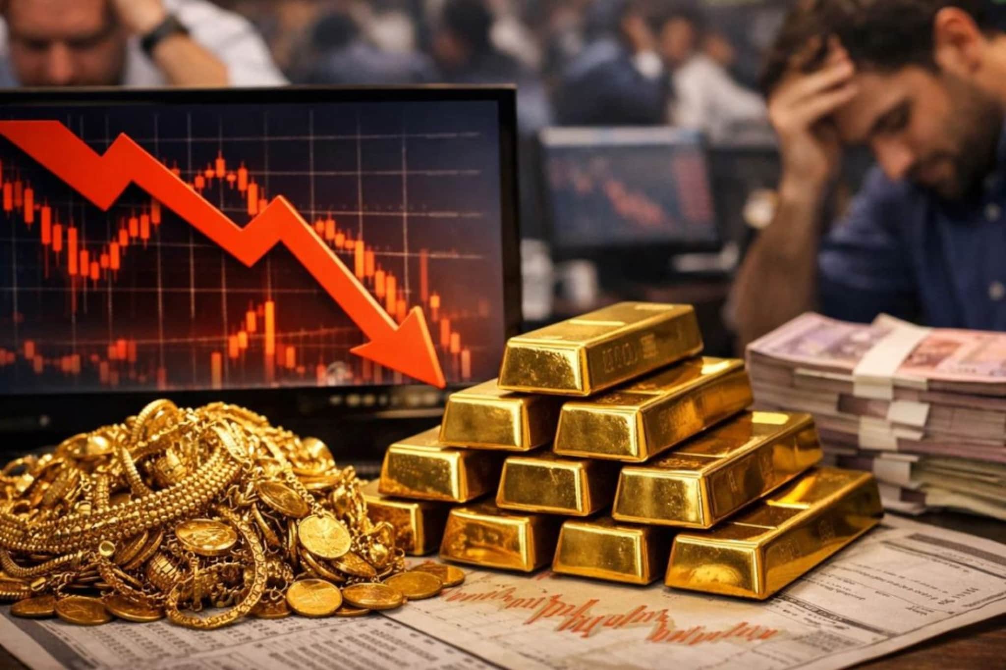 बाजारात मोठी उलथापालथ, सोने 58 हजाराने कोसळणार; भारतात दर 1 लाखाच्या खाली येणार, कनेक्शनवर धक्कादायक अंदाज