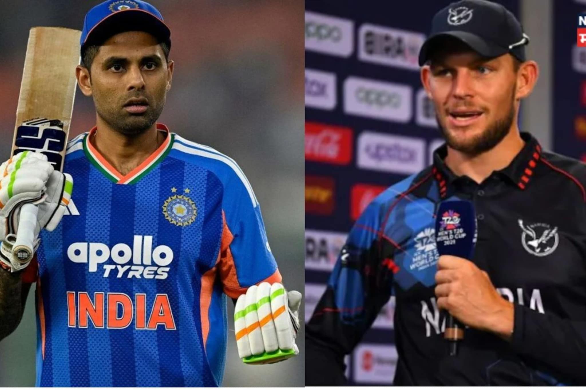 IND vs NAM : भर प्रेस कॉन्फरेन्समध्ये भडकला नामीबियाचा कॅप्टन