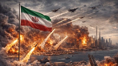 ईरान का खतरनाक पलटवार: दुबई पर मिसाइलें दागीं, सऊदी में एक की मौत.