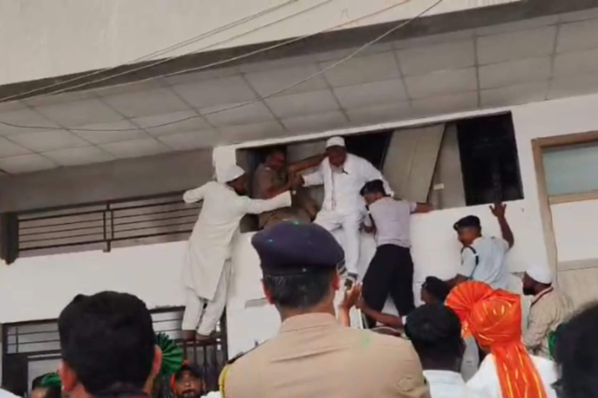 मृत्यूच्या दारातून सुटका! मालेगाव महापालिकेची लिफ्ट पाचव्या मजल्यावरून कोसळली