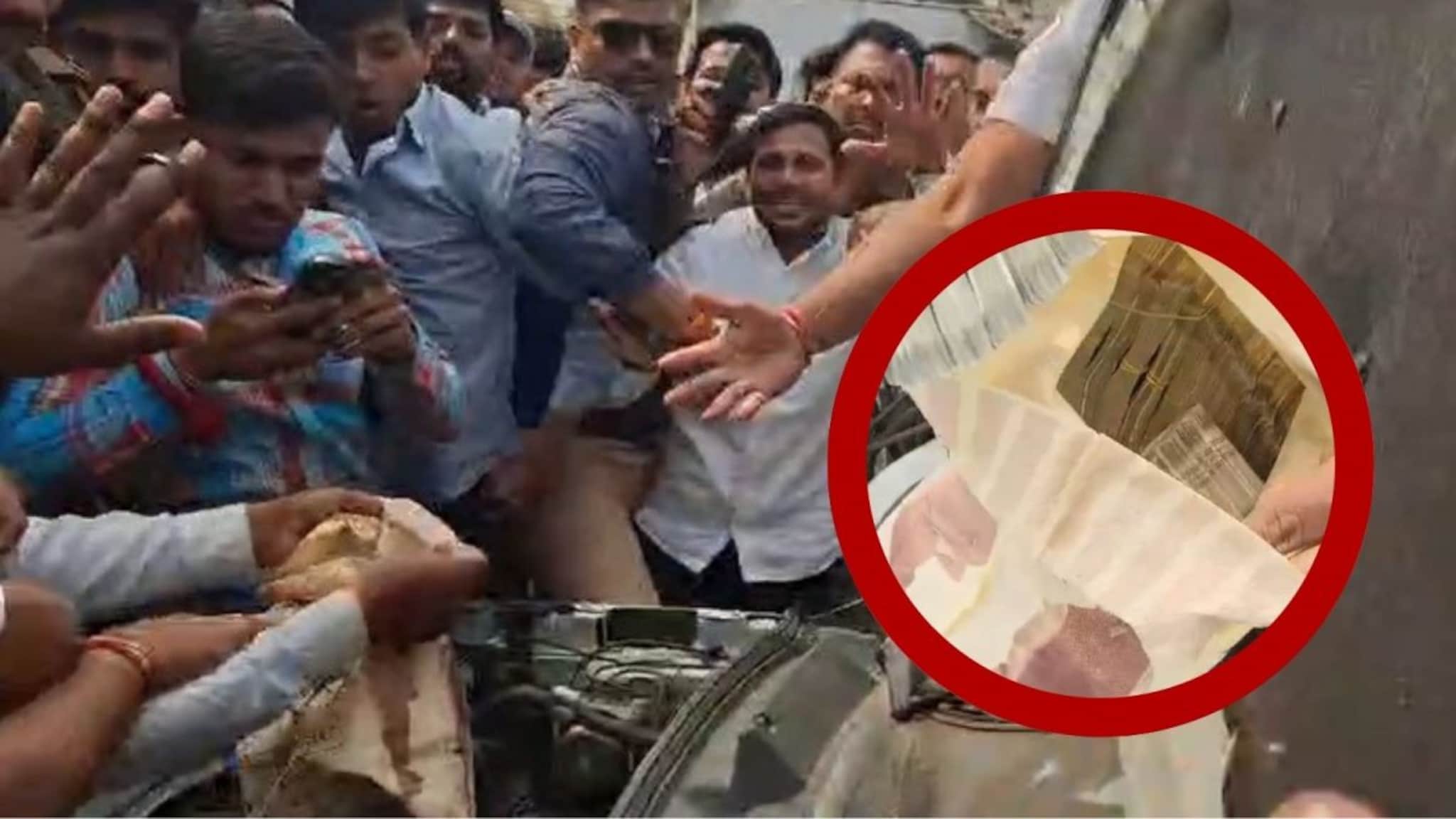 मावळात राष्ट्रवादीच्या उमेदवाराच्या गाडीच्या बोनेटमध्ये सापडलं घबाड