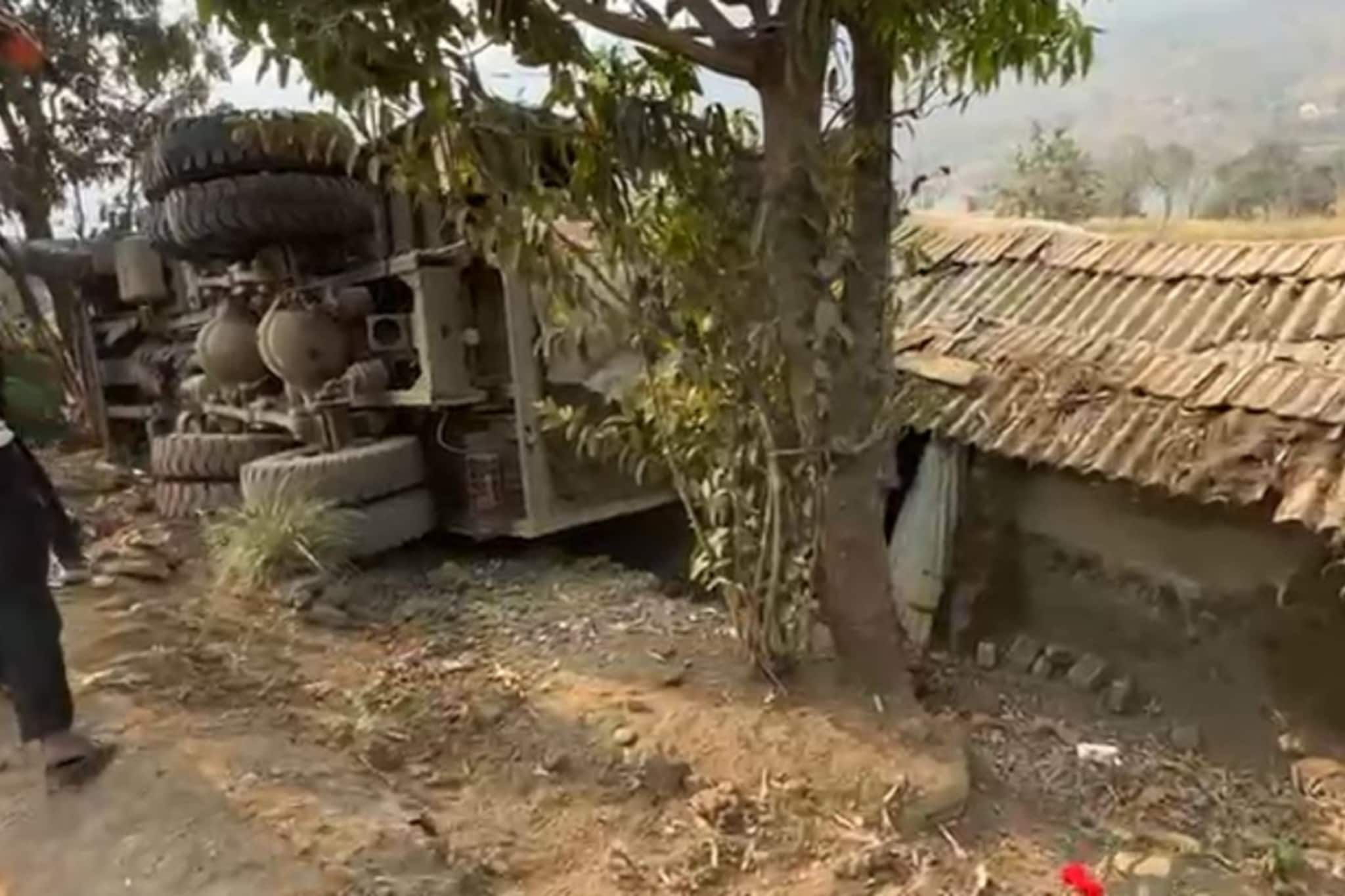 मुळशीत मृत्यूचं तांडव! रिंग रोडचा डंपर थेट घरावर उलटला