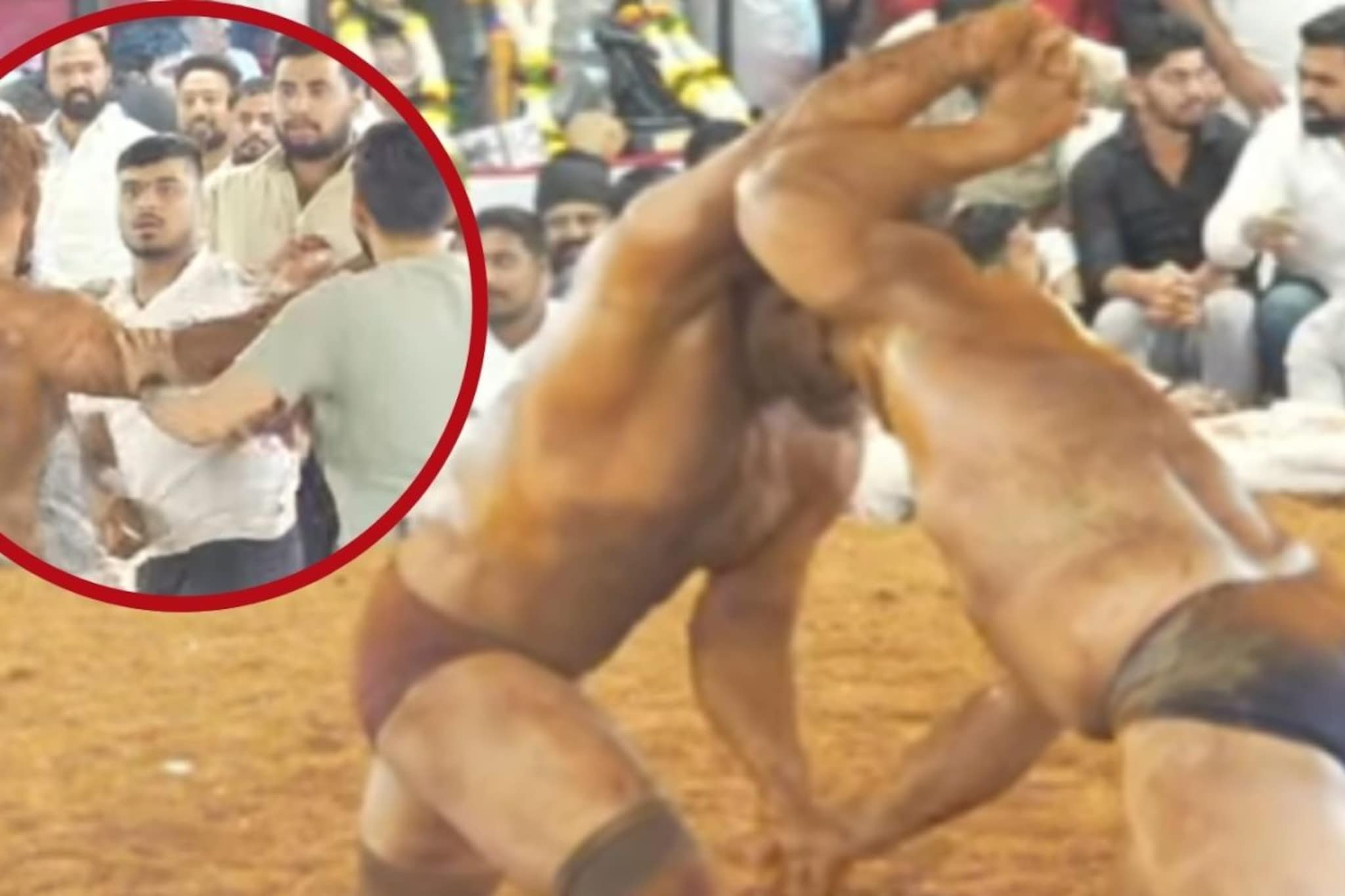 मुळशीत कुस्तीच्या आखाड्यात राडा, सिकंदरवर शेखवर उचलला हात