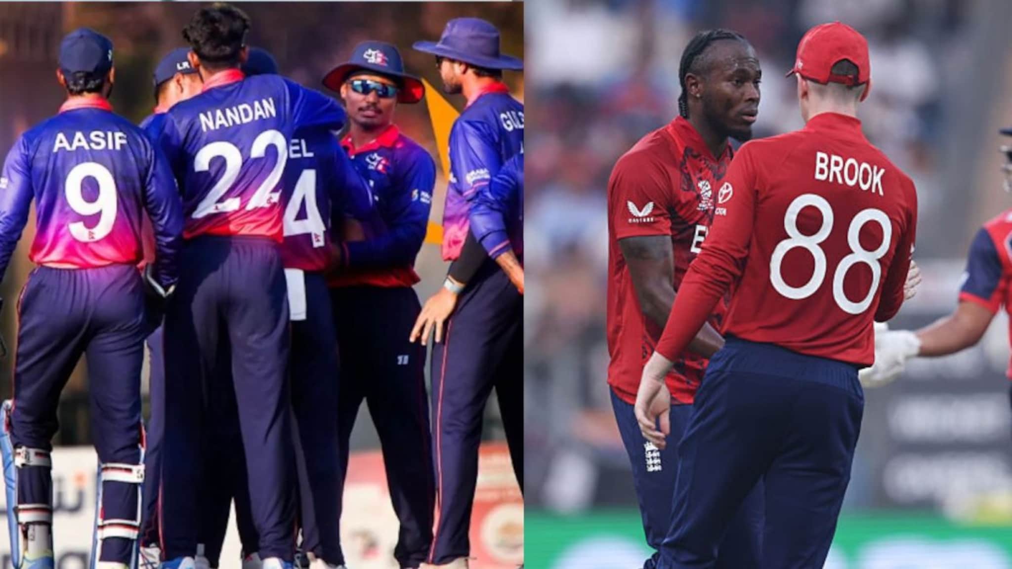 NEP vs ENG : शेवटच्या बॉलपर्यंत नेपाळने झुंजवलं, इंग्लंडने रडत रडत विजय मिळवला