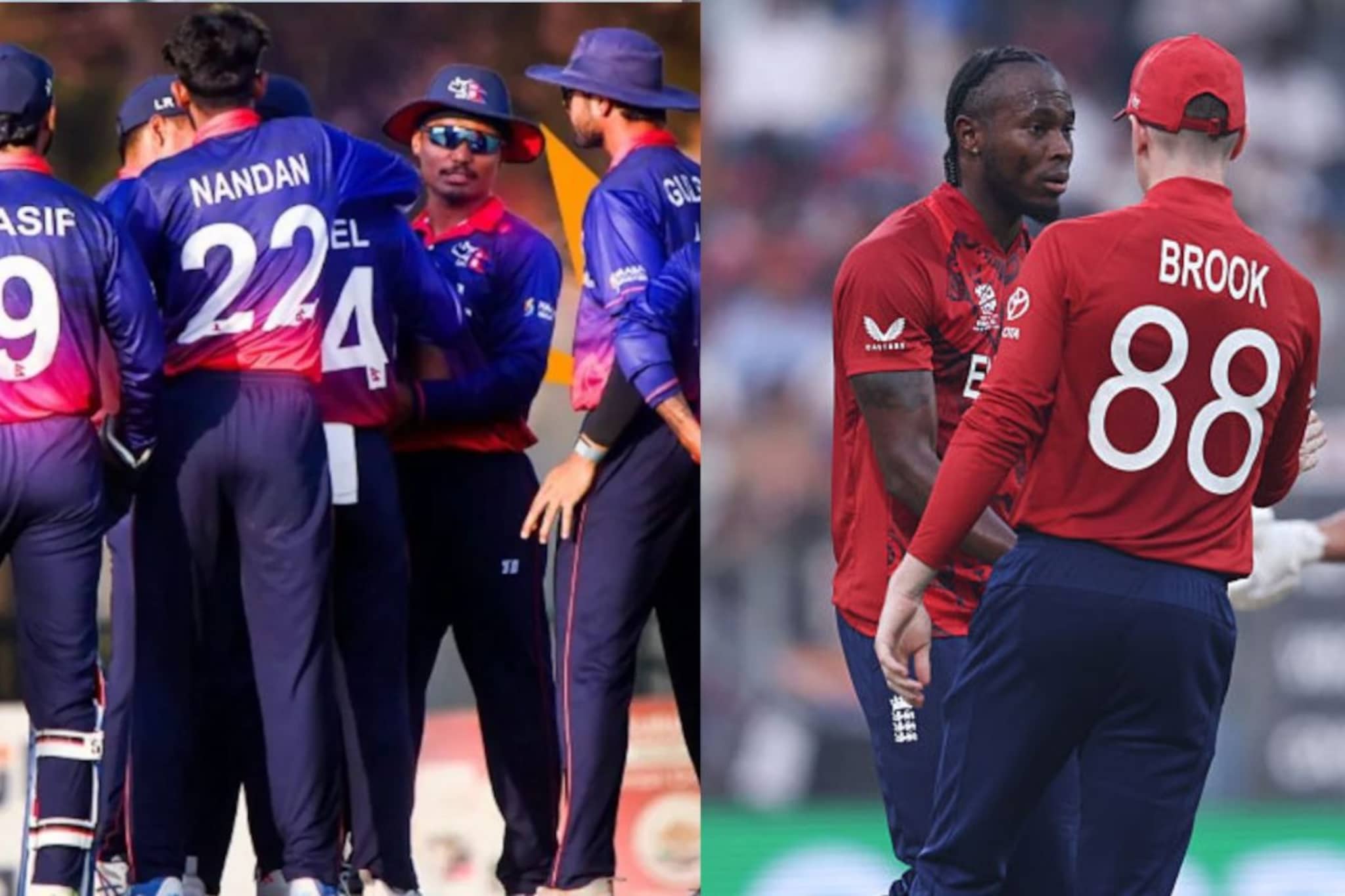 NEP vs ENG : शेवटच्या बॉलपर्यंत नेपाळने झुंजवलं, इंग्लंडने रडत रडत विजय मिळवला