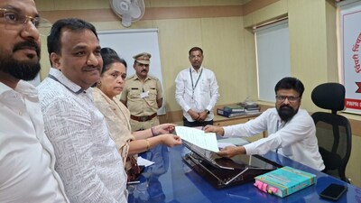 राष्ट्रवादीकडून वैशाली काळभोर यांनी उपमहापौर पदाचा अर्ज भरला