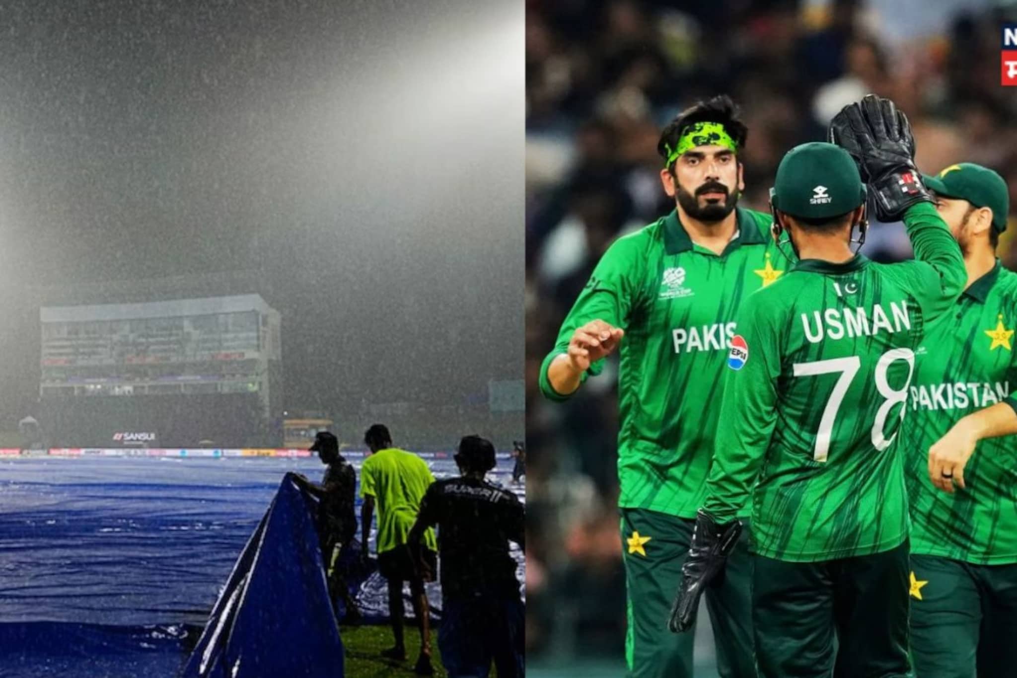 PAK vs NAM : नामिबियाविरुद्धच्या मॅचमध्ये पाऊस आला तर पाकिस्तानचा 'खेळ खल्लास'?