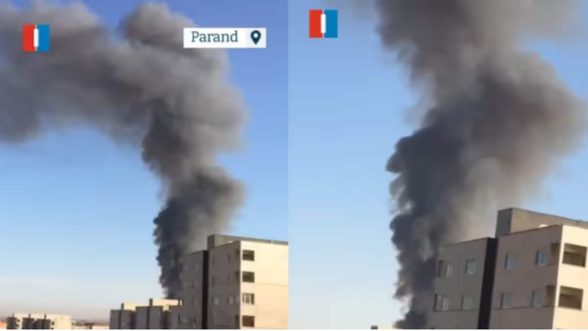 तेहरान हादरले, आकाशात धुराचे लोट अन् दहशतीचे वातावरण; लष्करी तळाजवळ भीषण स्फोट, इराणच्या दाव्यावर जगाचा अविश्वास