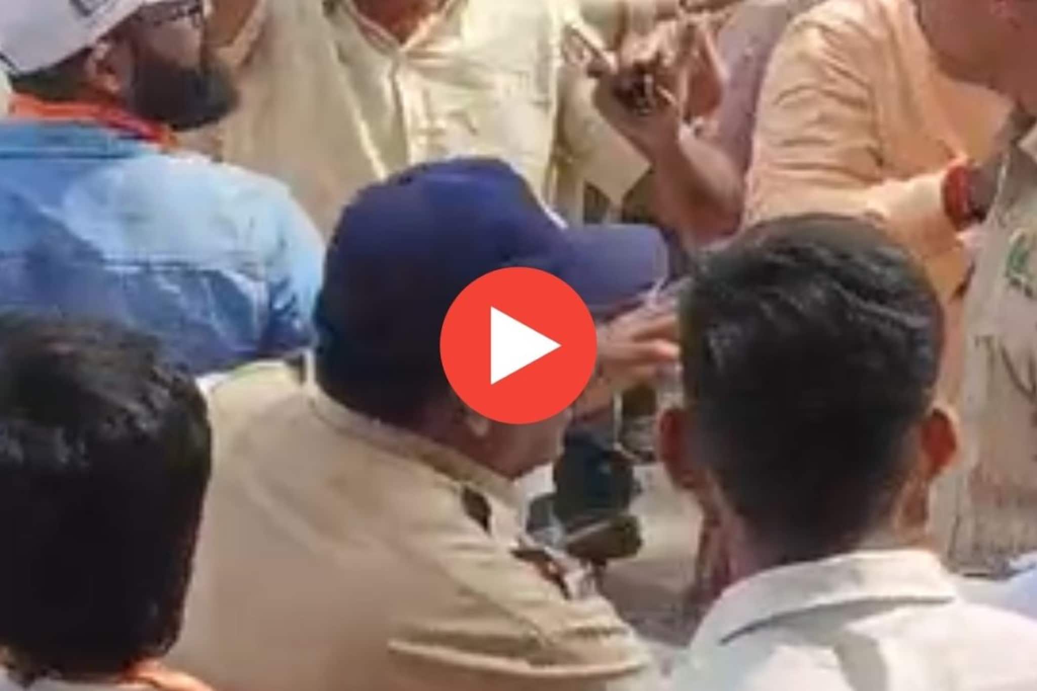 पुण्यात झालेल्या आंदोलनाचा नवा व्हिडिओ समोर, दगडफेक करणारा कॅमेऱ्यात कैद