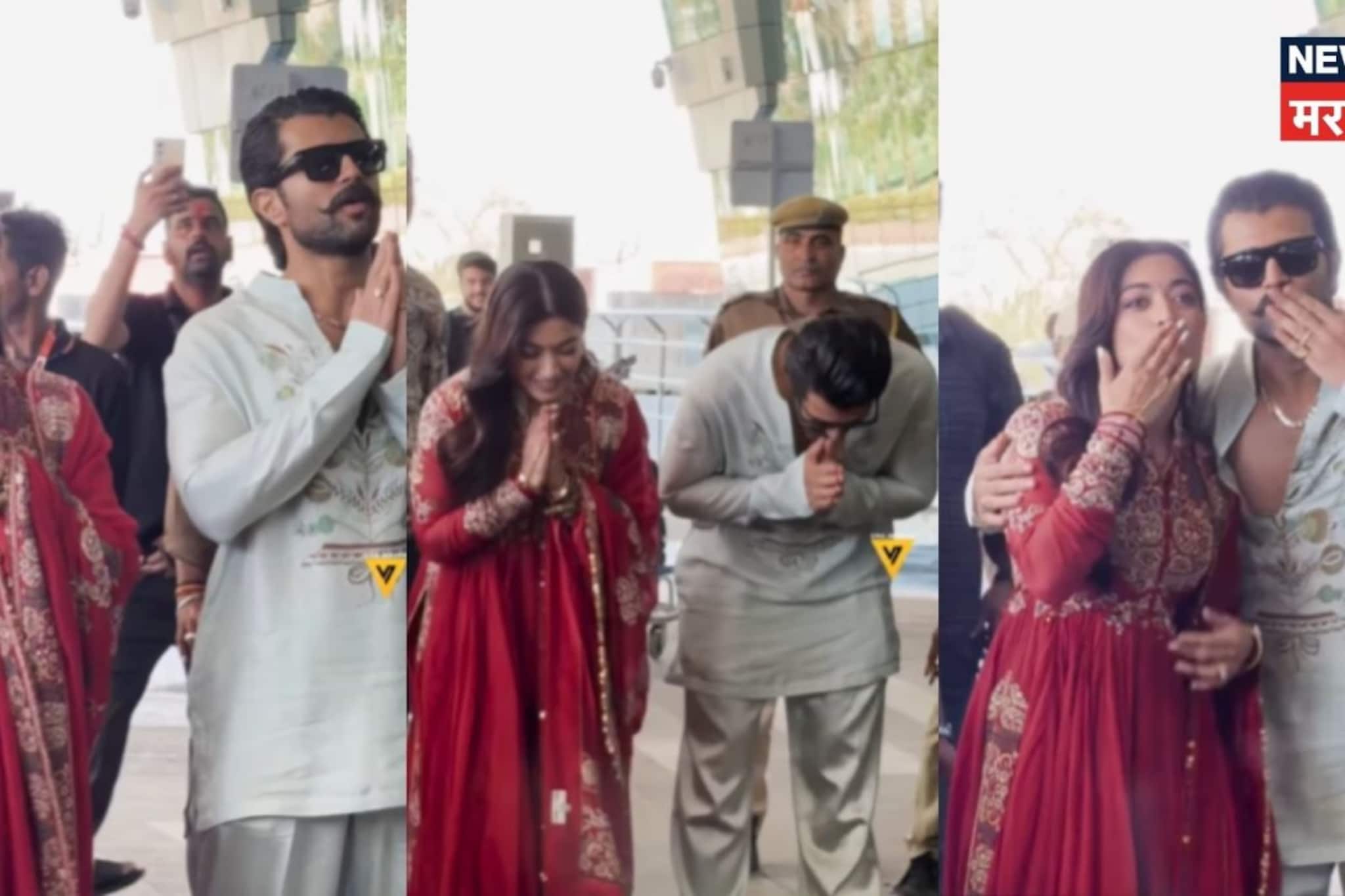 मिस्टर आणि मिसेस देवरकोंडा! शाही लग्नसोहळ्यानंतर रश्मिका-विजयचा पहिला Video