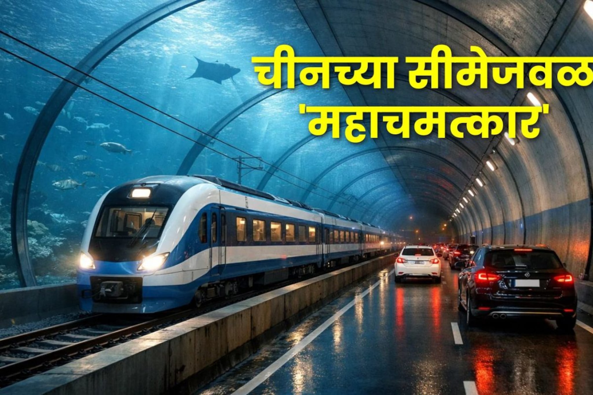 ब्रह्मपुत्रा नदीखालून धावणार रेल्वे अन् गाड्या, जगातील दुसरा रोड-कम-रेल बोगदा