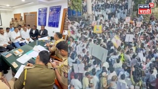 दादांच्या अपघात प्रकरणात FIR दाखल करा, रोहित पवार ४० मिनिटांपासून पोलीस ठाण्यात, हजारो बारामतीकर एकवटले दादांच्या अपघात प्रकरणात FIR दाखल करा, रोहित पवार ४० मिनिटांपासून पोलीस ठाण्यात, हजारो बारामतीकर एकवटले