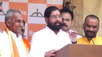 शंकर अण्णा धोंडगे यांचा शिवसेनेत प्रवेश