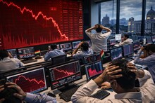 शेअर मार्केटमध्ये सर्वात मोठा भूकंप, काही तासांत बुडाले 1,00,372 कोटी, IT सेक्टरला मोठा फटका